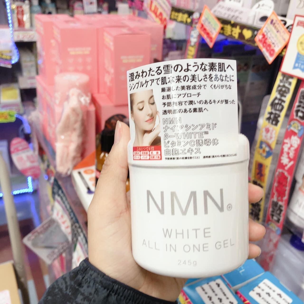 Kem dưỡng da chống lão hoá NMN White All In One Gel Nhật Bản Kem dưỡng da chống lão hoá NMN White All In One Gel Nhật Bản - Yêu Hàng Ngoại