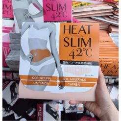 Miếng dán giảm mỡ bụng Heat Slim 42⁰C Nhật Bản