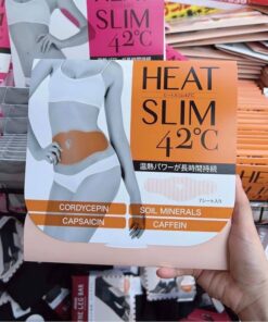 Miếng dán giảm mỡ bụng Heat Slim 42⁰C Nhật Bản