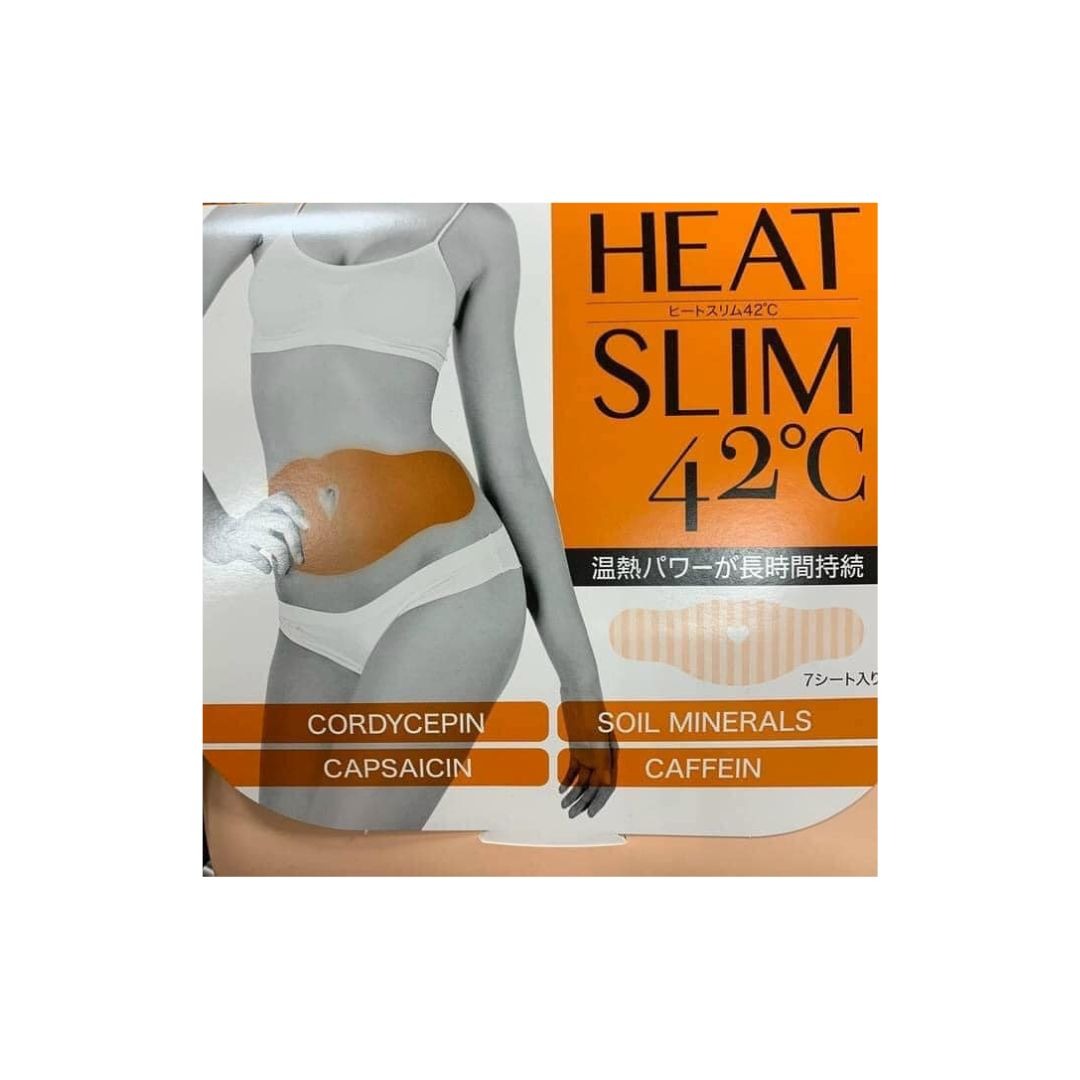Miếng dán giảm mỡ bụng Heat Slim 42⁰C Nhật Bản Miếng dán giảm mỡ bụng Heat Slim 42⁰C Nhật Bản - Yêu Hàng Ngoại