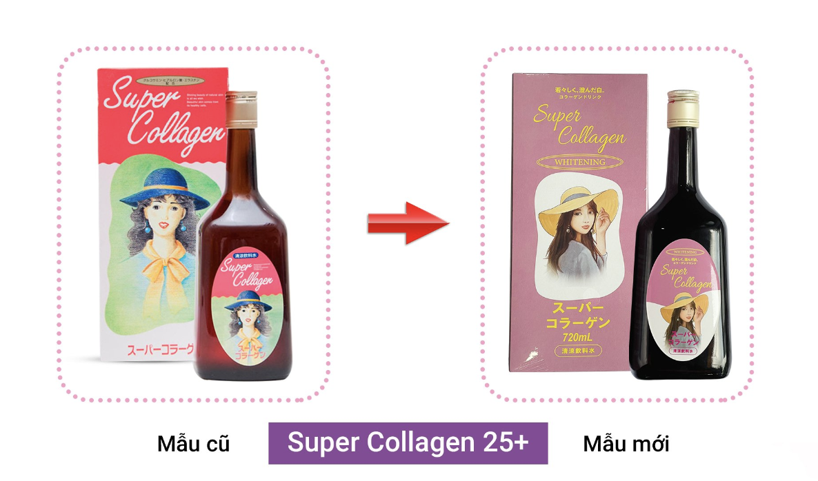 Nước uống đẹp da Super Collagen Whitening Nhật Bản Nước uống đẹp da Super Collagen Whitening Nhật Bản - Yêu Hàng Ngoại