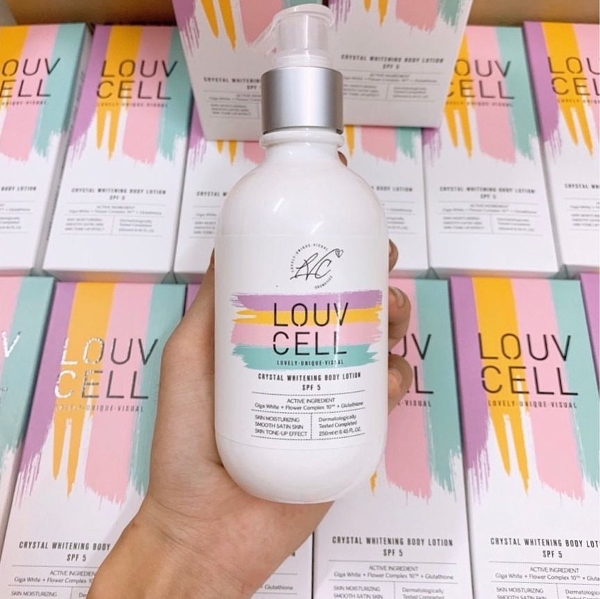 Lotion dưỡng thể trắng da body Louv Cell Hàn Quốc Lotion dưỡng thể trắng da body Louv Cell Hàn Quốc - Yêu Hàng Ngoại