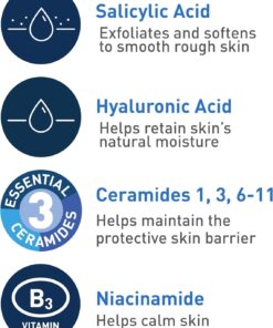 Sữa rửa mặt da dầu mụn Cerave Renewing SA Cleanser 237mL Sữa rửa mặt da dầu mụn Cerave Renewing SA Cleanser 237mL - Yêu Hàng Ngoại