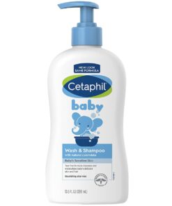Sữa tắm gội hữu cơ toàn thân cho bé Cetaphil Baby Gentle Wash & Shampoo 399ml