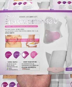 Miếng dán tan mỡ bụng TTMARY SPA GELPATCH 42°C độ Hàn Quốc