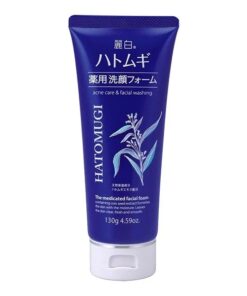 Sữa rửa mặt ngừa mụn Hatomugi Acne Care & Facial Washing 130g