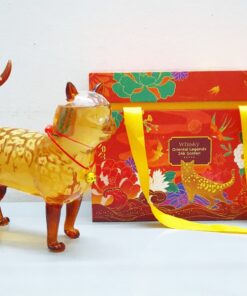 Rượu Linh Vật Con Mèo Whisky Oriental Legends 24K Golden của Nga 2023