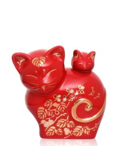 Alternative view of Rượu con mèo sứ ROYAL UMESHU Gold 23K Nhật Bản