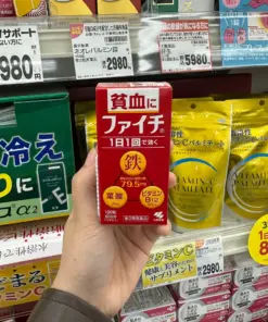 Viên Uống Bổ Máu Hỗ Trợ Thiếu Máu Kobayashi Faichi – Hộp 120 Viên (Nhật Bản) Viên Uống Bổ Máu Hỗ Trợ Thiếu Máu Kobayashi Faichi – Hộp 120 Viên (Nhật Bản) - Yêu Hàng Ngoại
