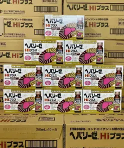 Alternative view of Nước Uống Bổ Gan Giải Độc Hepalyse Hi Plus Zeria Shinyaku – Hộp 10 Chai x 50ml (Nhật Bản)