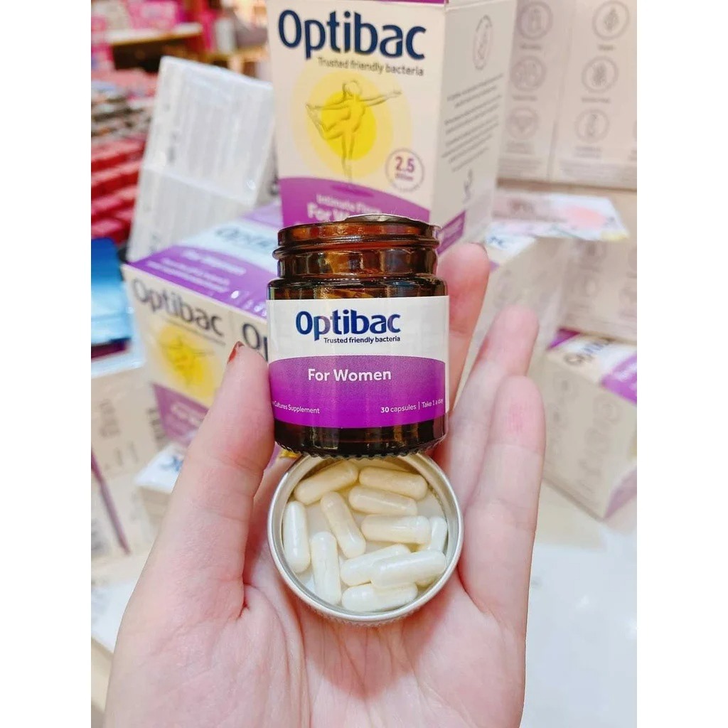 Viên uống Men vi sinh OptiBac Probiotics For Women tím Viên uống Men vi sinh OptiBac Probiotics For Women tím - Yêu Hàng Ngoại