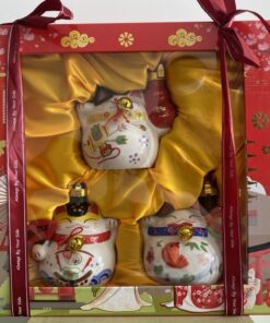 Rượu Mèo Thần Tài Yamato Japanese Whisky Phúc – Lộc – Thọ