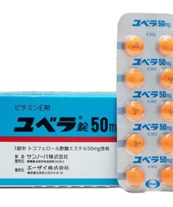 Viên uống bổ sung Vitamin E Eisai Juvela 50mg Nhật Bản