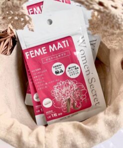 Viên uống Men phụ khoa Feme Mati Women' Secret Nhật Bản