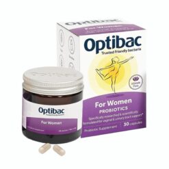 Viên uống Men vi sinh OptiBac Probiotics For Women tím