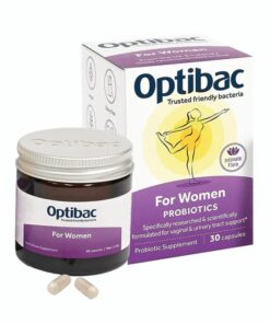 Viên uống Men vi sinh OptiBac Probiotics For Women tím