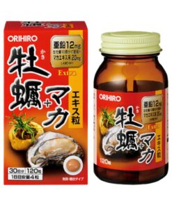 Viên uống tinh chất hàu tươi Orihiro Extra Maca Nhật Bản
