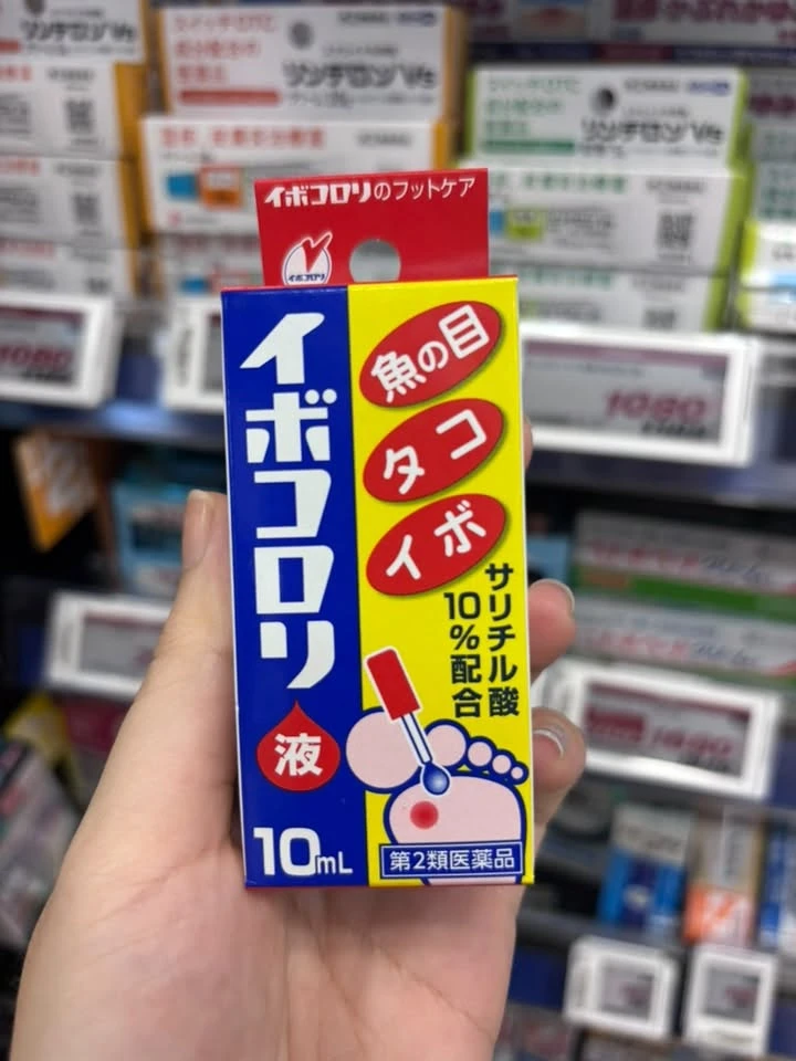 Dung Dịch Chấm Mụn Cóc Mắt Cá Chân Ibokorori Yokoyama – Chai 10ml (Nhật Bản) Dung Dịch Chấm Mụn Cóc Mắt Cá Chân Ibokorori Yokoyama – Chai 10ml (Nhật Bản) - Yêu Hàng Ngoại