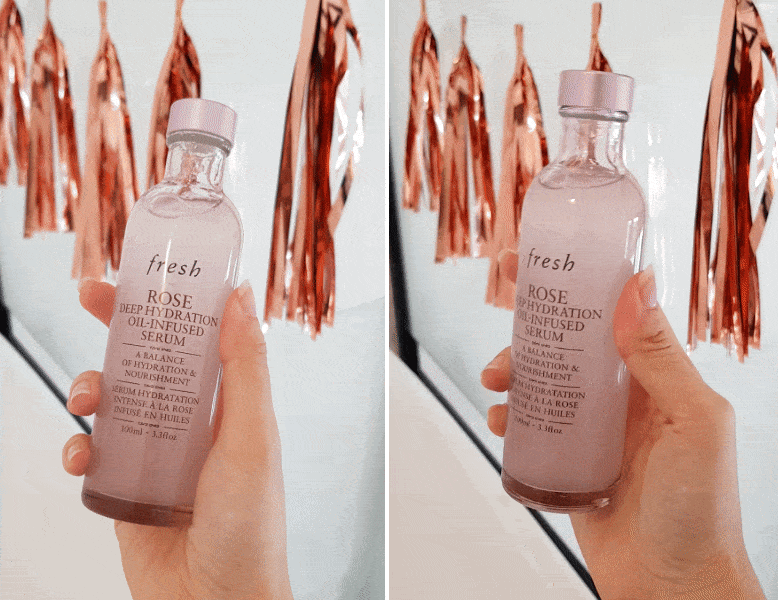 Tinh chất cấp ẩm Fresh Rose Deep Hydration Oil-Infused Serum Tinh chất cấp ẩm Fresh Rose Deep Hydration Oil-Infused Serum - Yêu Hàng Ngoại