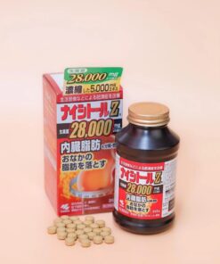 Alternative view of Viên Uống Hỗ Trợ Giảm Mỡ Bụng Kobayashi Naishitoru Z 28000mg Nhật Bản