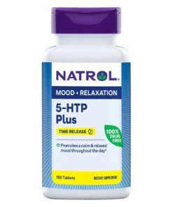 Viên uống hỗ trợ giảm stress căng thẳng Natrol 5-HTP Plus Mood & Relaxation