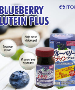 Viên uống bổ mắt việt quất ITOH Blueberry Lutein Plus Nhật Bản