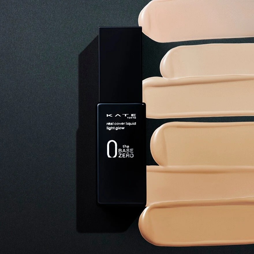 Kem nền Kate Real Cover Liquid Light Glow Nhật Bản Kem nền Kate Real Cover Liquid Light Glow Nhật Bản - Yêu Hàng Ngoại