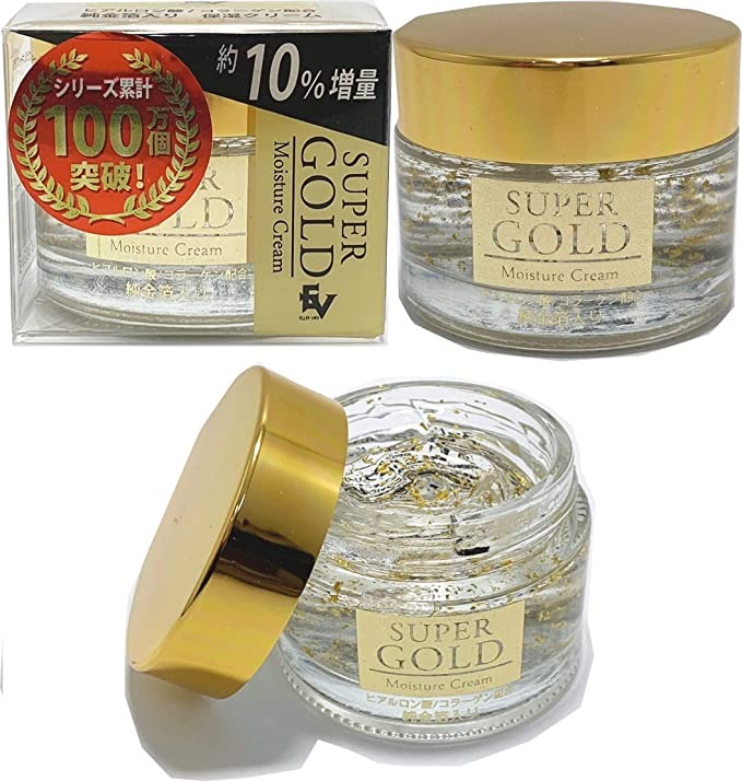 Kem dưỡng tinh chất lá vàng Super Gold Moisture Cream Nhật Bản Kem dưỡng tinh chất lá vàng Super Gold Moisture Cream Nhật Bản - Yêu Hàng Ngoại