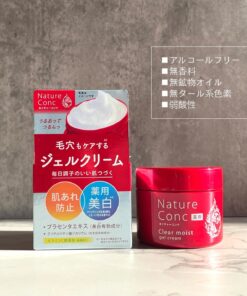 Kem gel dưỡng ẩm Nature Conc Clear Moist Gel Cream Nhật Bản hỗ trợ sáng da Kem gel dưỡng ẩm Nature Conc Clear Moist Gel Cream Nhật Bản hỗ trợ sáng da - Yêu Hàng Ngoại
