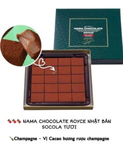 Nama Chocolate/Socola Tươi Royce Nhật Bản (Hộp 20 viên) Nama Chocolate/Socola Tươi Royce Nhật Bản (Hộp 20 viên) - Yêu Hàng Ngoại