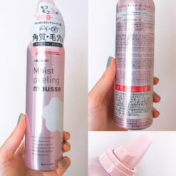 Alternative view of Tẩy da chết dạng bọt Mocolab Moist peeling Mousse Nhật Bản