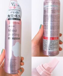 Alternative view of Tẩy da chết dạng bọt Mocolab Moist peeling Mousse Nhật Bản