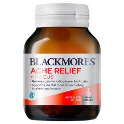Viên uống dinh dưỡng Blackmores Ache Relief + Focus
