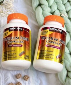 Viên Uống Bổ Sung Chất Xơ Kirkland Signature Psyllium Fiber Capsules (360 viên)