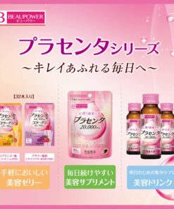 Thạch Collagen Beaupower Placenta Collagen Jelly Nhật Bản