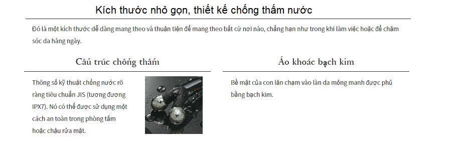 Cây lăn Massage cho mặt Refa Active Digit Nhật Bản Cây lăn Massage cho mặt Refa Active Digit Nhật Bản - Yêu Hàng Ngoại