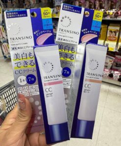 Alternative view of Kem Trang Điểm Chống Nắng Dưỡng Trắng Transino Medicated Tone Up CC Cream SPF50+ PA++++ – Tuýp 30g (Nhật Bản)