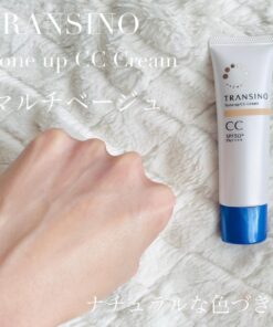 Kem Trang Điểm Chống Nắng Dưỡng Trắng Transino Medicated Tone Up CC Cream SPF50+ PA++++ – Tuýp 30g (Nhật Bản) Kem Trang Điểm Chống Nắng Dưỡng Trắng Transino Medicated Tone Up CC Cream SPF50+ PA++++ – Tuýp 30g (Nhật Bản) - Yêu Hàng Ngoại