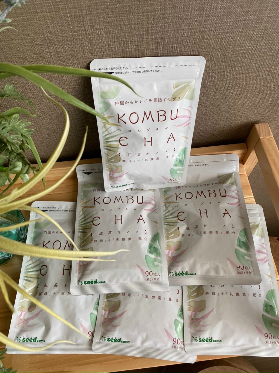 Viên uống giảm cân giảm mỡ Kombucha Seedcoms Nhật Bản Viên uống giảm cân giảm mỡ Kombucha Seedcoms Nhật Bản - Yêu Hàng Ngoại