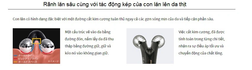 Cây lăn Massage cho mặt Refa Active Digit Nhật Bản Cây lăn Massage cho mặt Refa Active Digit Nhật Bản - Yêu Hàng Ngoại