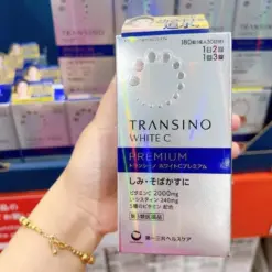 Viên uống hỗ trợ trắng da mờ nám Transino White C Premium Nhật Bản Viên uống hỗ trợ trắng da mờ nám Transino White C Premium Nhật Bản - Yêu Hàng Ngoại
