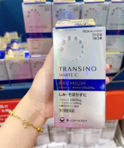 Viên uống hỗ trợ trắng da mờ nám Transino White C Premium Nhật Bản - Yêu Hàng Ngoại