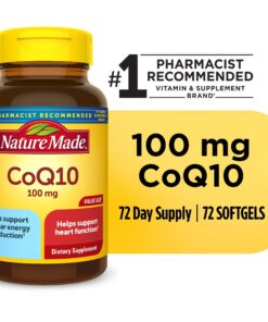 Viên uống hỗ trợ tim mạch Nature Made CoQ10 100mg