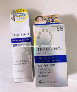 Viên uống hỗ trợ trắng da mờ nám Transino White C Premium Nhật Bản - Yêu Hàng Ngoại