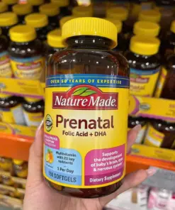 Alternative view of Viên Uống Bổ Bầu Nature Made Prenatal Multi + DHA 200mg – Hộp 150 Viên (Mỹ)