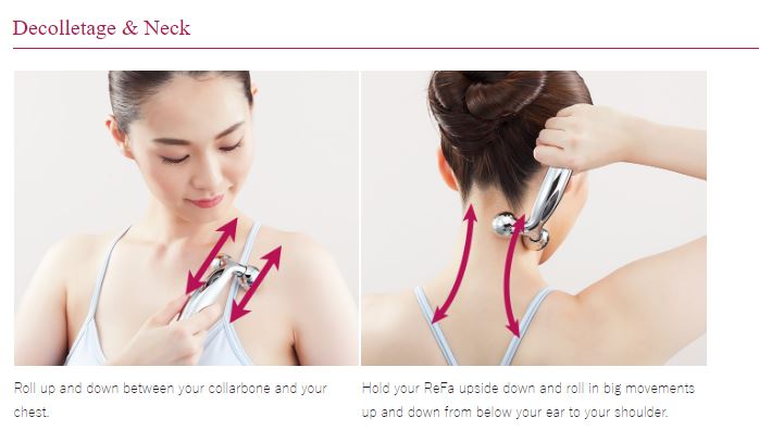 Cây lăn Massage Refa Carat Face Salon Model mặt và body Nhật Bản Cây lăn Massage Refa Carat Face Salon Model mặt và body Nhật Bản - Yêu Hàng Ngoại