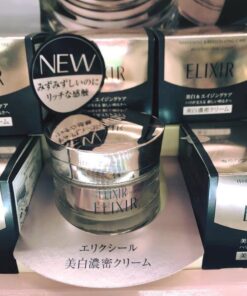 Kem dưỡng sáng da Elixir Whitening & Revitalizing Care Enriched Clear Cream 45g Kem dưỡng sáng da Elixir Whitening & Revitalizing Care Enriched Clear Cream 45g - Yêu Hàng Ngoại