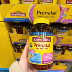 Viên Uống Bổ Bầu Nature Made Prenatal Multi + DHA 200mg – Hộp 150 Viên (Mỹ)