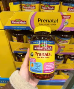 Viên Uống Bổ Bầu Nature Made Prenatal Multi + DHA 200mg – Hộp 150 Viên (Mỹ)