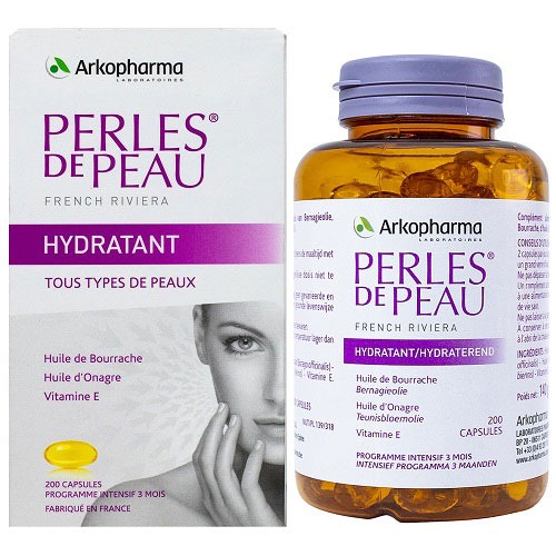 Viên uống đẹp da Perles De Peau Hydratant Arkopharma Viên uống đẹp da Perles De Peau Hydratant Arkopharma - Yêu Hàng Ngoại